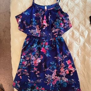 Vibrant floral sundress